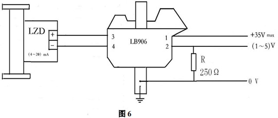 金属管浮子流量计防爆接线图