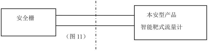 DN400靶式流量计本安系统接线图